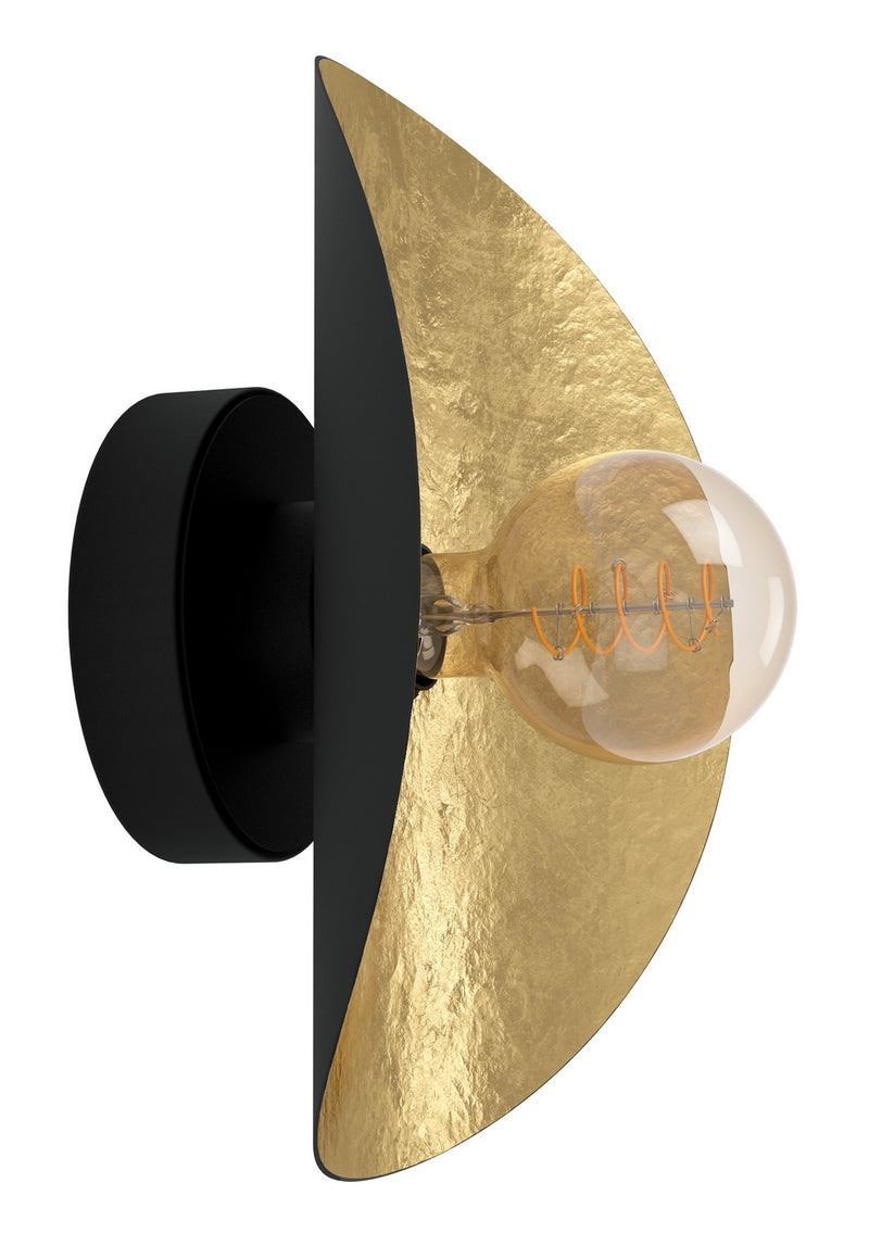 Eglo USA 390394A One Light Wall Sconce, Black