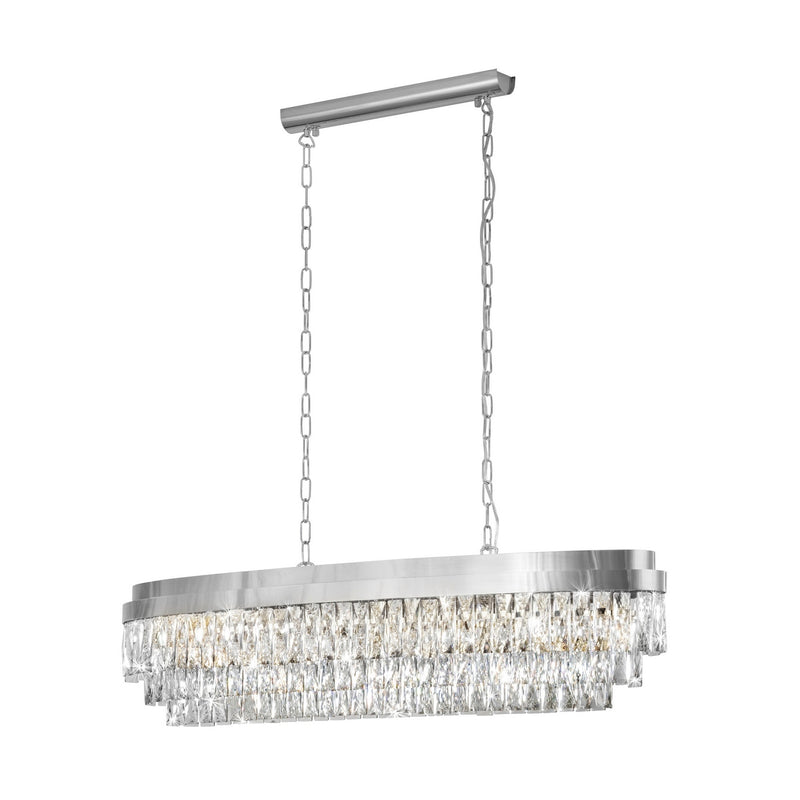 Eglo USA 39495A 13 Light Pendant, Chrome
