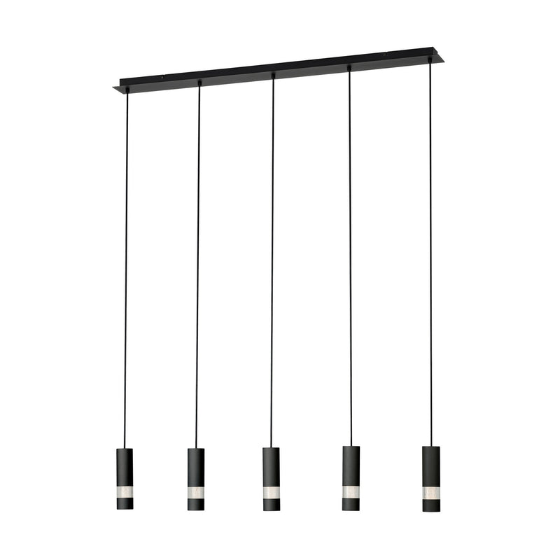 Eglo USA 39706A LED Linear Pendant, Black