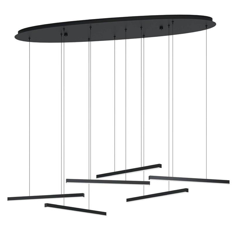 Eglo USA 39915A LED Pendant, Black