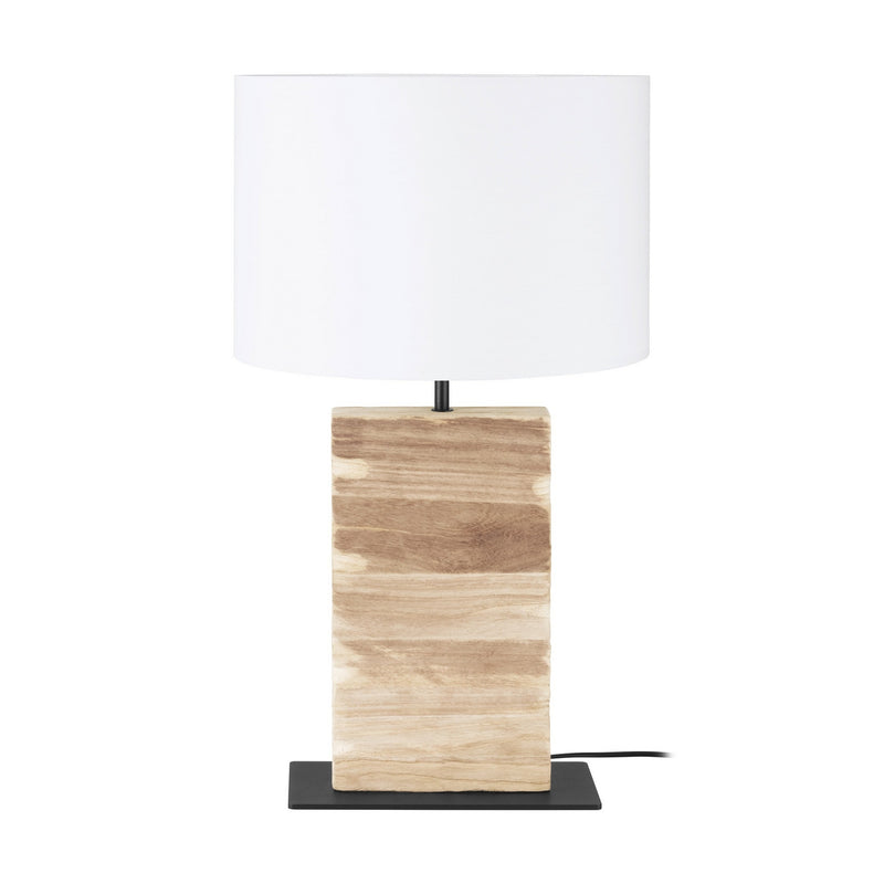 Eglo USA 39917A One Light Table Lamp, Black / Wood