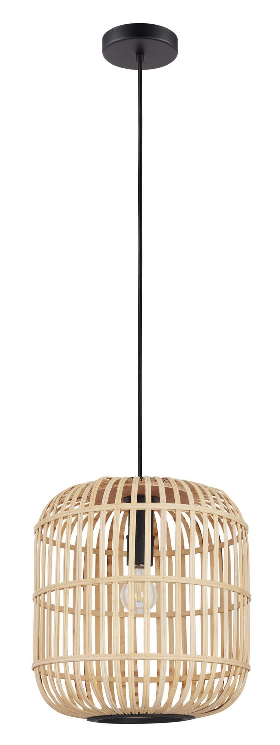 Eglo USA 43216A One Light Pendant, Black