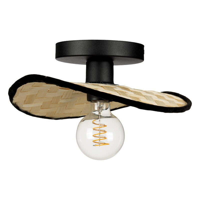 Eglo USA 44045A One Light Ceiling Mount, Black