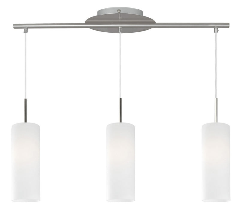 Eglo USA 85978A Three Light Pendant, Matte Nickel