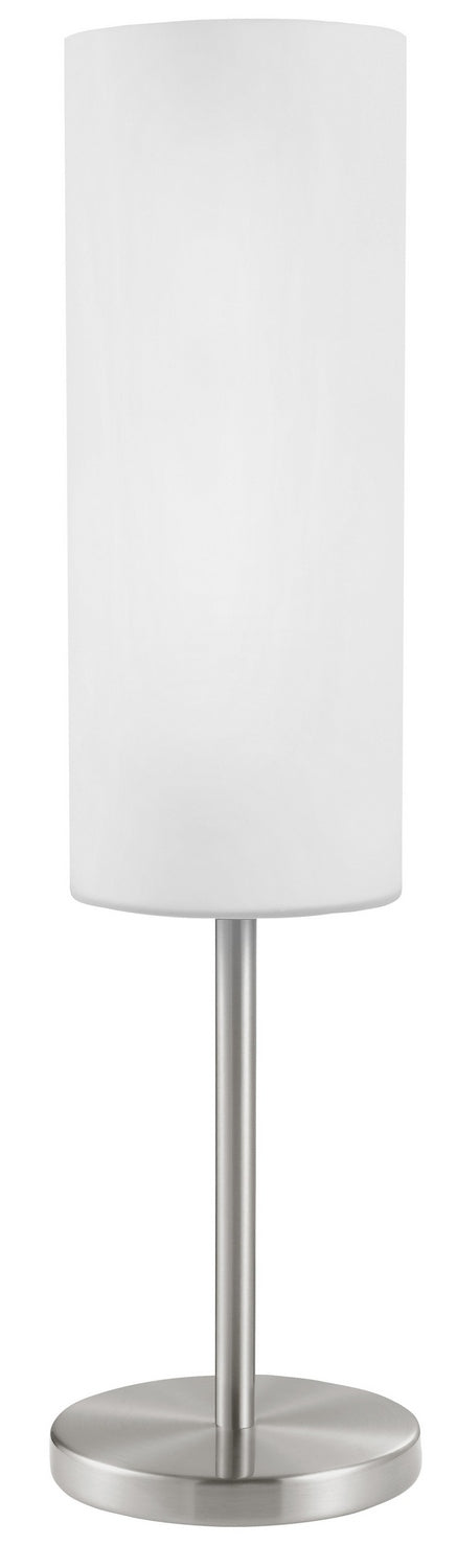 Eglo USA 85981A One Light Table Lamp, Matte Nickel