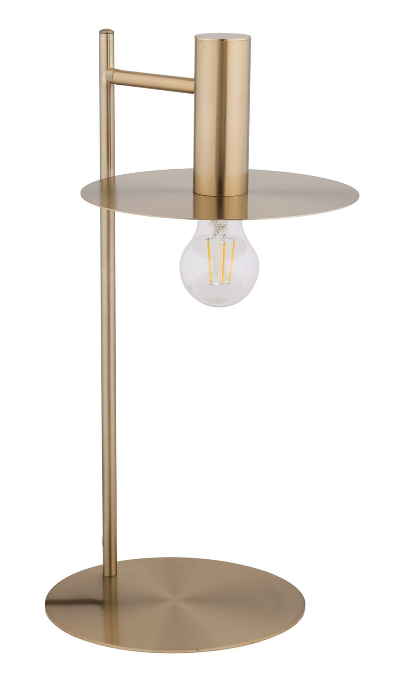 Eglo USA 900734A One Light Table Lamp, Brushed Gold