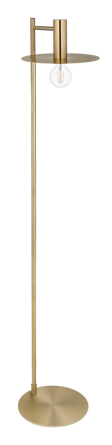 Eglo USA 900735A One Light Floor Lamp, Brushed Gold