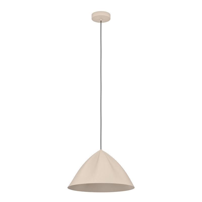 Eglo USA 900836A One Light Pendant, Light Sand
