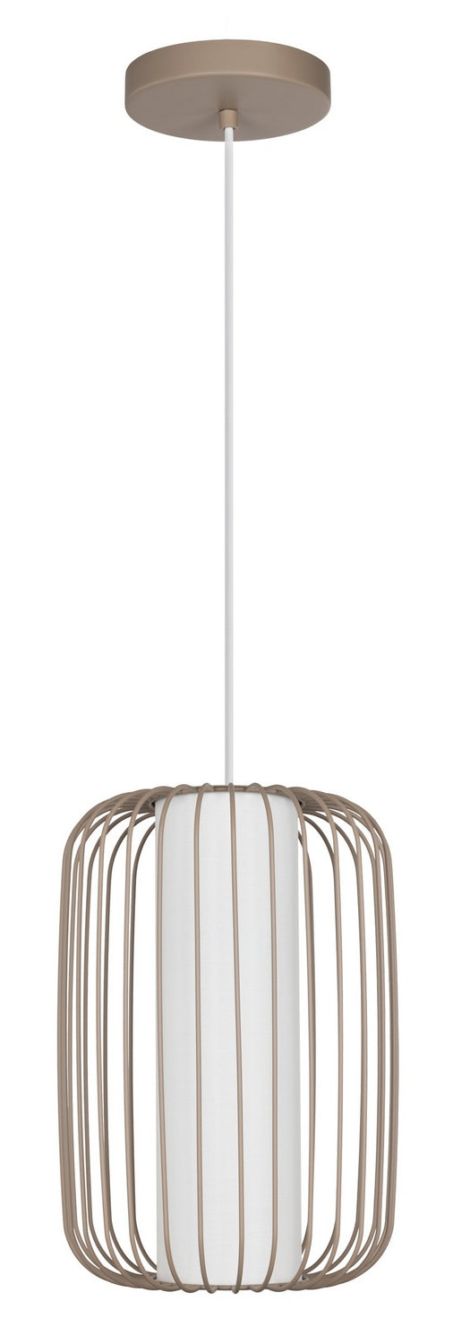 Eglo USA 900866A One Light Pendant, Light Sand