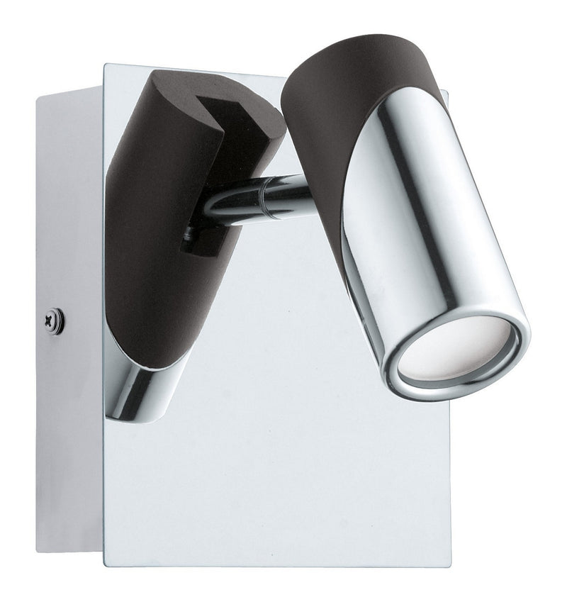 Eglo USA 95435A LED Wall Track Light, Chrome