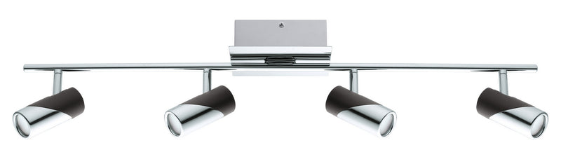 Eglo USA 95438A LED Fixed Track Light, Chrome