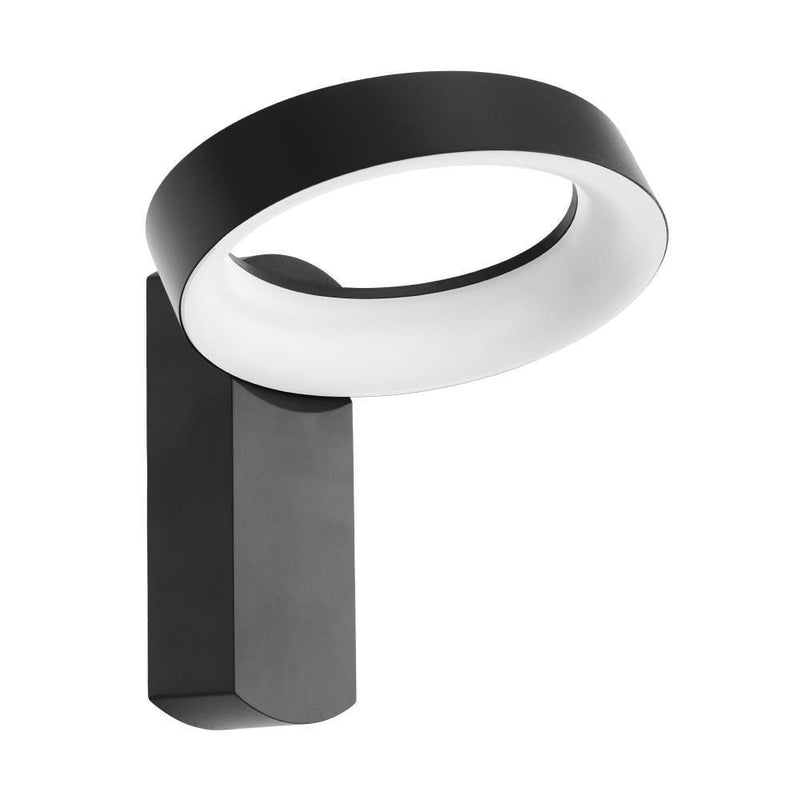 Eglo USA 97307A LED Outdoor Wall Mount, Black