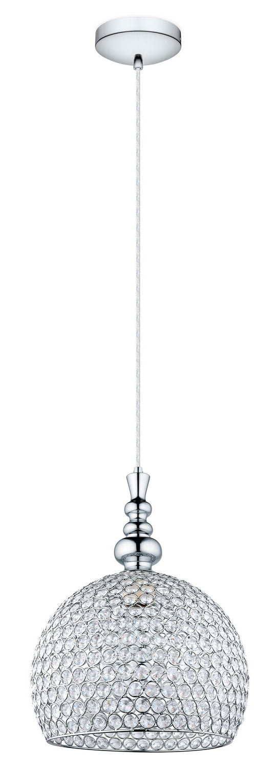 Eglo USA 202176A One Light Pendant, Chrome