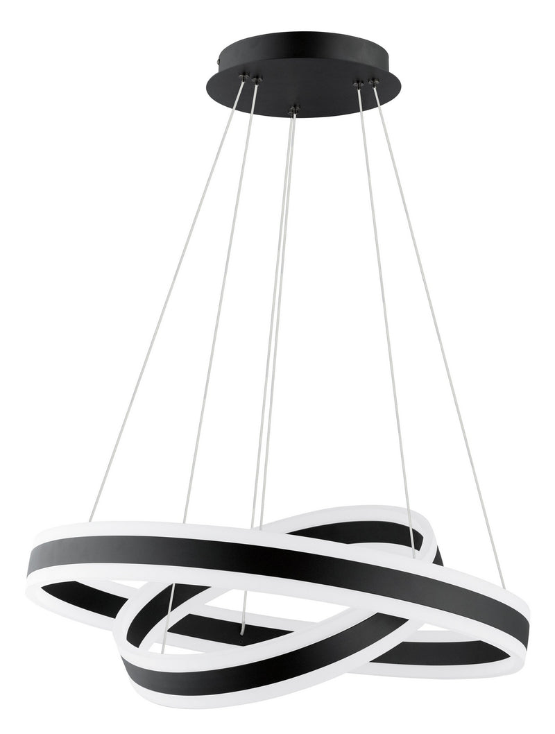 Eglo USA 203953A LED Pendant, Black