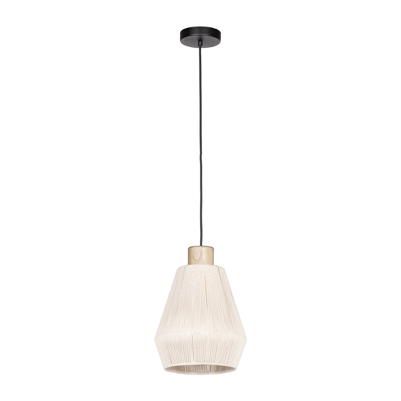 Eglo USA 205762A One Light Pendant, Black