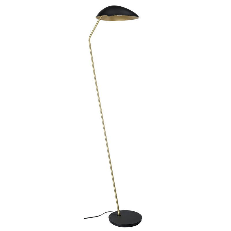 Eglo USA 205766A One Light Floor Lamp, Black