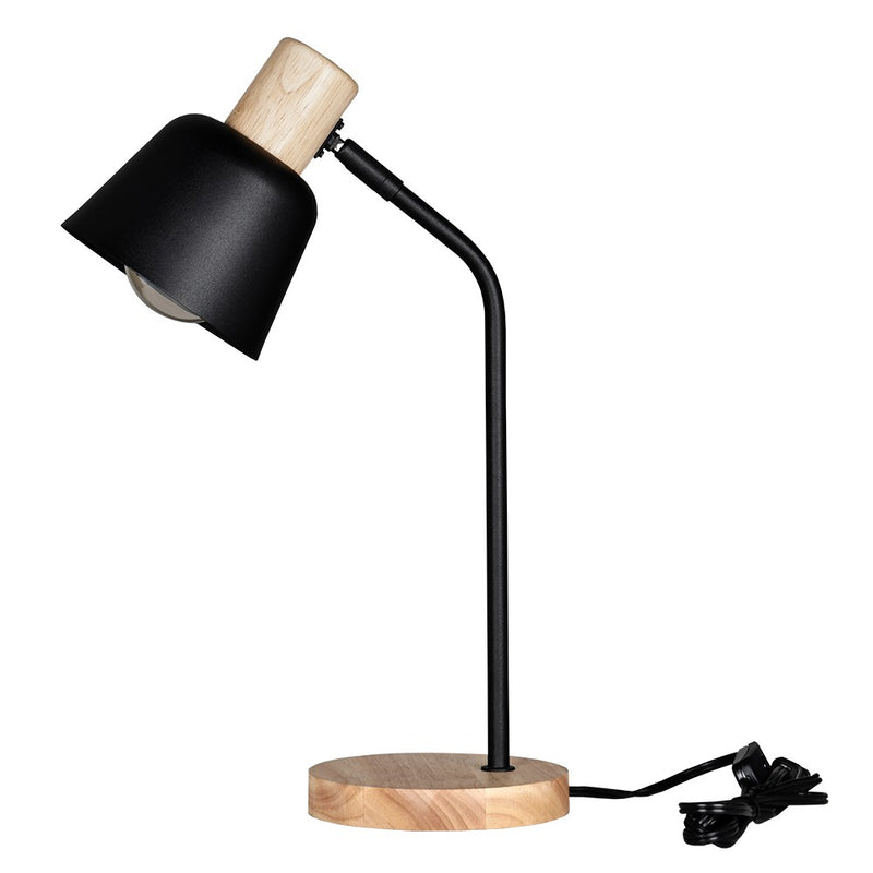Eglo USA 205887A One Light Table Lamp, Black, Wood