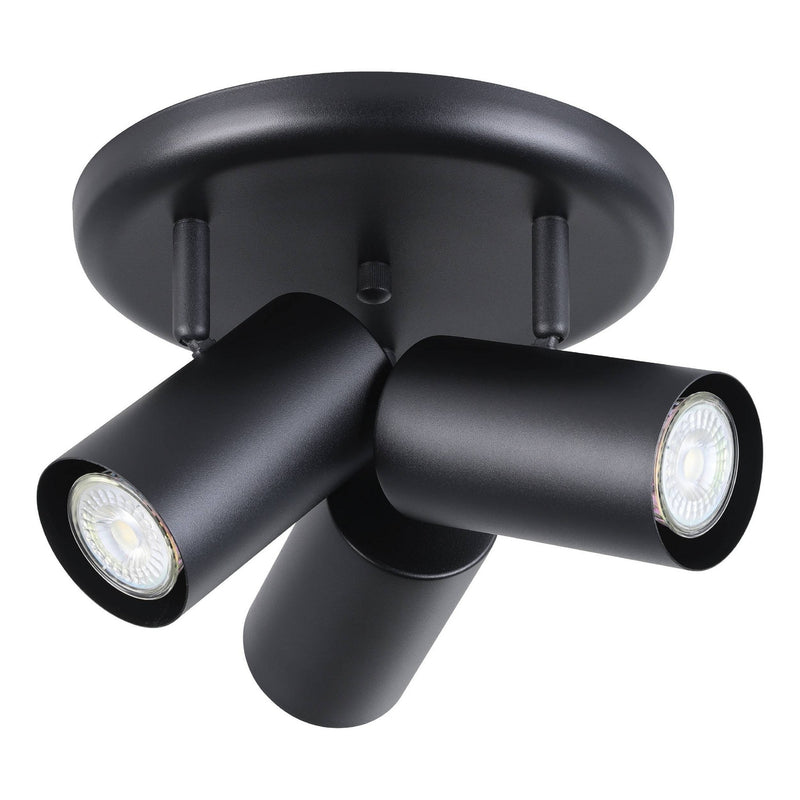 Eglo USA 206043A LED Track Light, Black