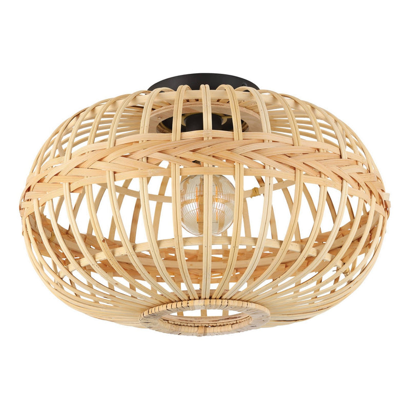 Eglo USA 206083A One Light Ceiling Mount, Black