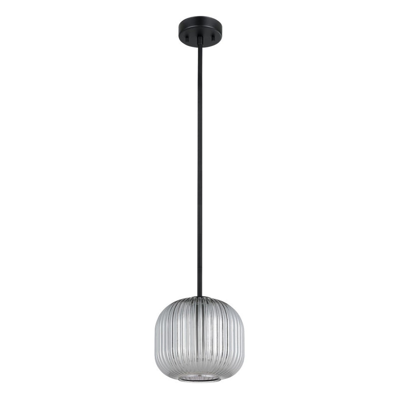 Eglo USA 206241A One Light Pendant, Black