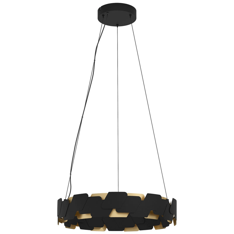 Eglo USA 390031A LED Pendant, Black