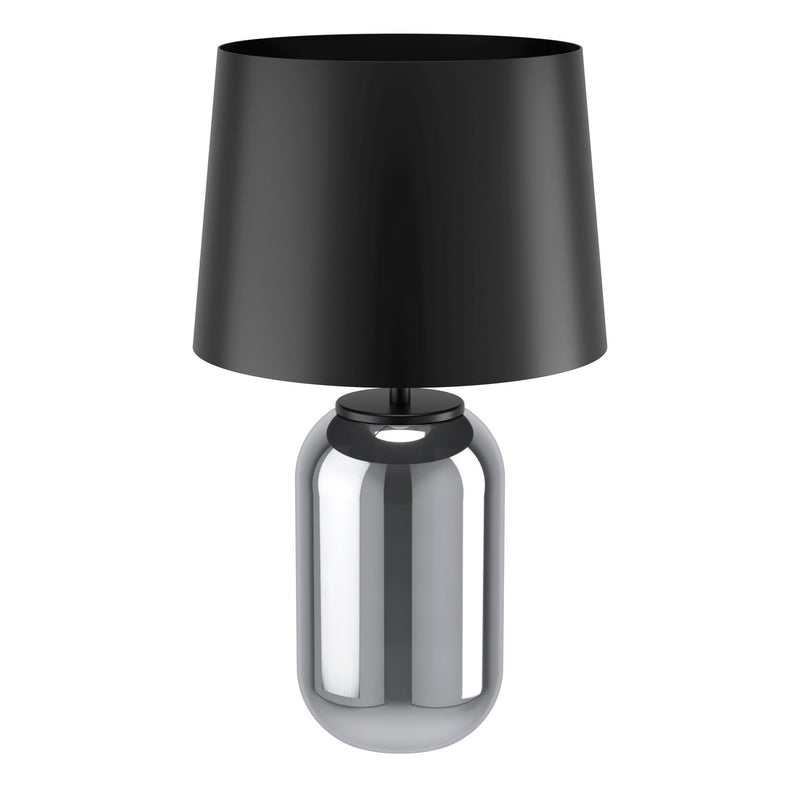 Eglo USA 390063A One Light Table Lamp, Chrome Smoked
