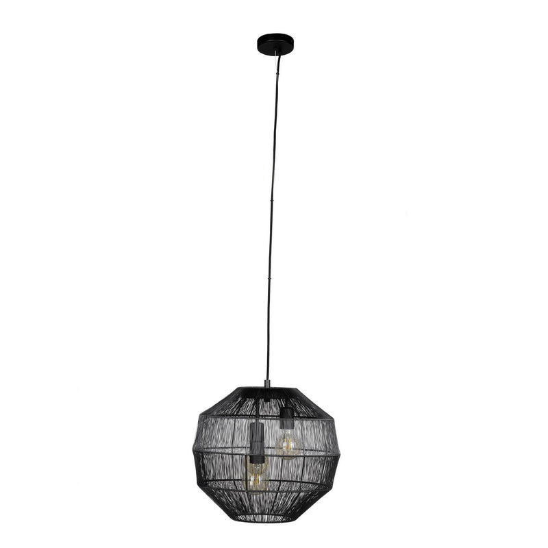 Eglo USA 390065A Three Light Pendant, Black
