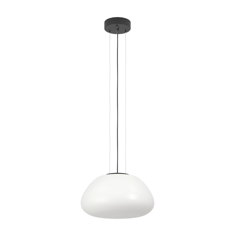 Eglo USA 390201A One Light Pendant, Black