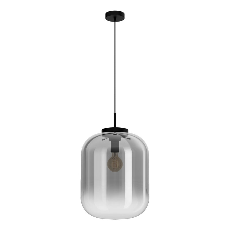 Eglo USA 39674A One Light Pendant, Black
