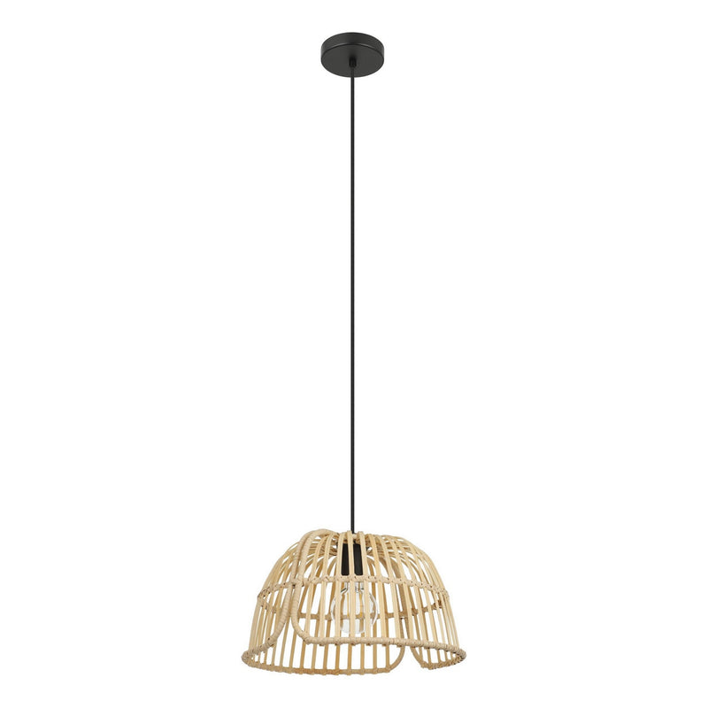 Eglo USA 43873A One Light Pendant, Black