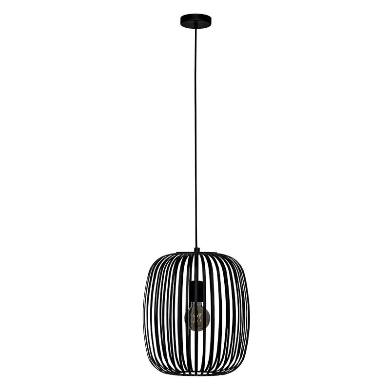 Eglo USA 900494A One Light Pendant, Black
