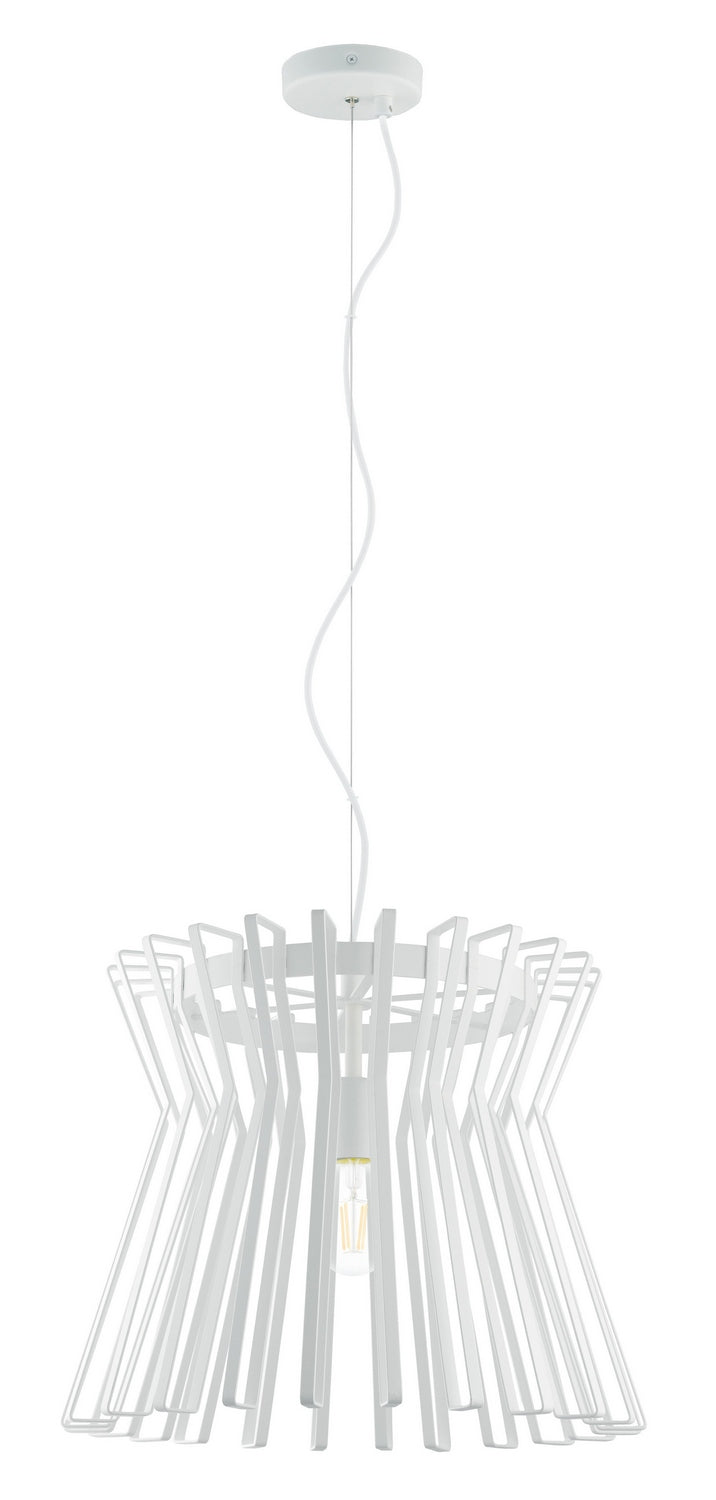 Eglo USA 97978A One Light Pendant, White