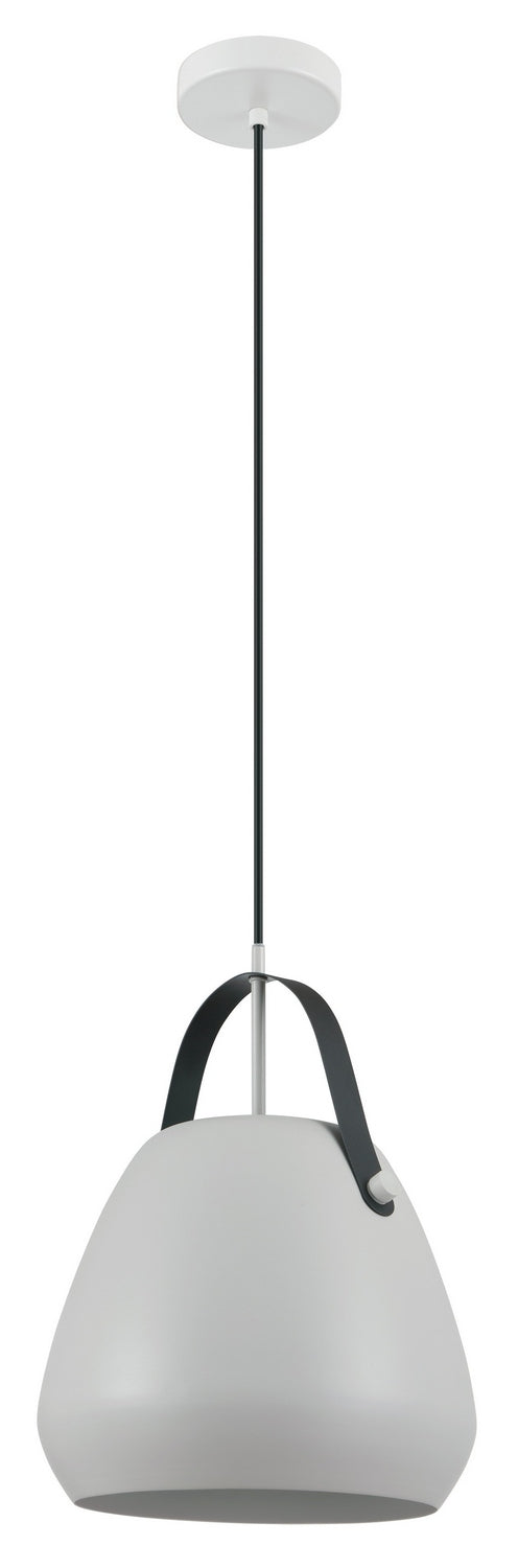 Eglo USA 98348A One Light Pendant, Black