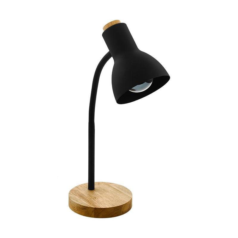 Eglo USA 98831A One Light Table Lamp, Black, Wood