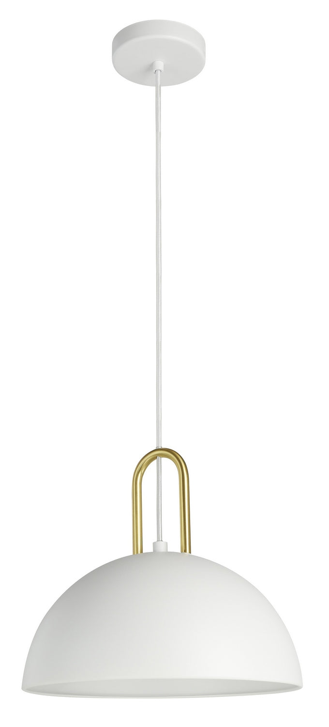 Eglo USA 99695A One Light Pendant, White
