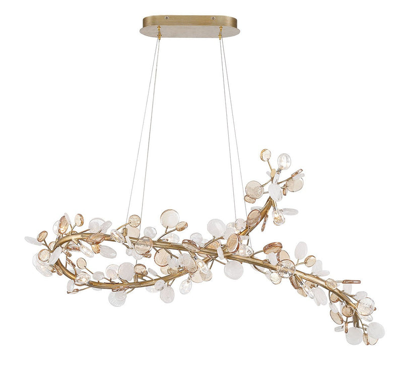 Lib & Co. 12222-057 LED Chandelier, Antique gold