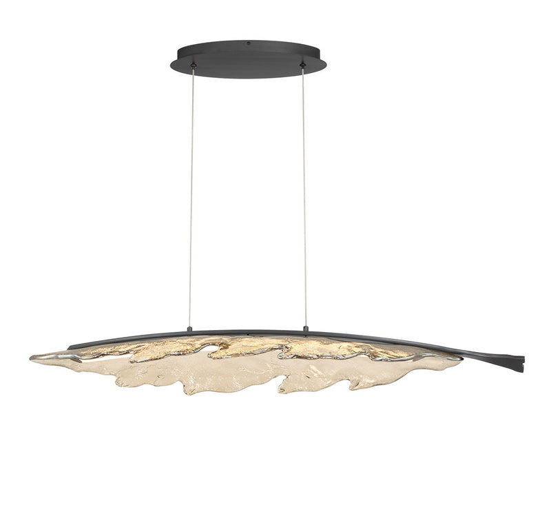 Lib & Co. 12321-040 LED Chandelier, Painted Brushed Grey