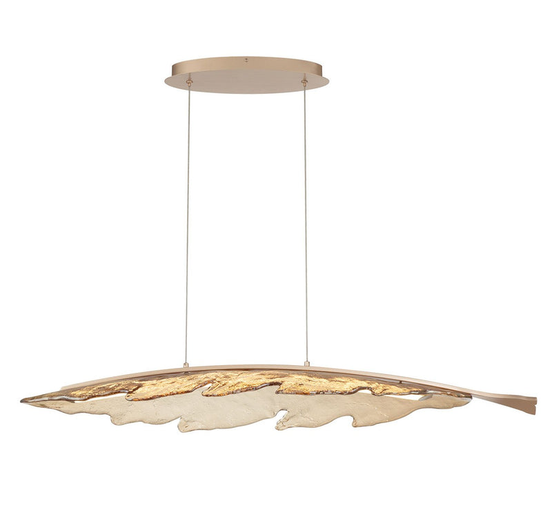 Lib & Co. 12321-041 LED Chandelier, Painted Brushed Champagne