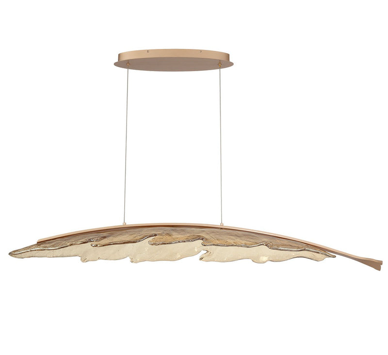Lib & Co. 12322-041 LED Chandelier, Painted brushed champagne