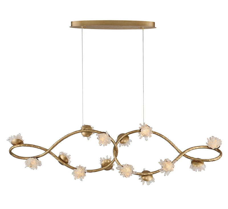 Lib & Co. 12333-061 LED Chandelier, Antique bronze