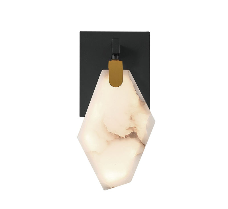 Lib & Co. 12347-02 LED Wall Mount, Black