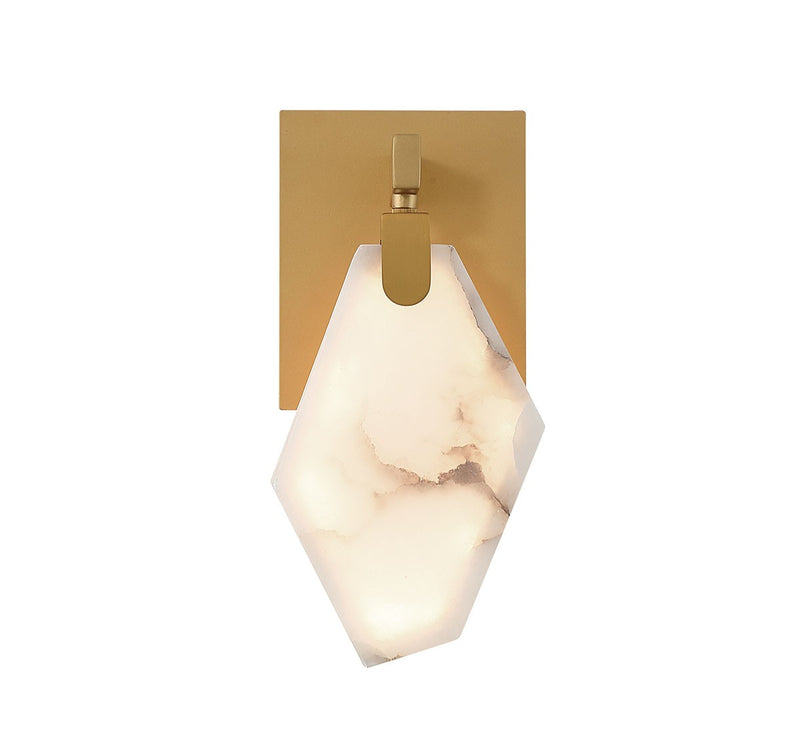 Lib & Co. 12347-030 LED Wall Mount, Painted antique brass