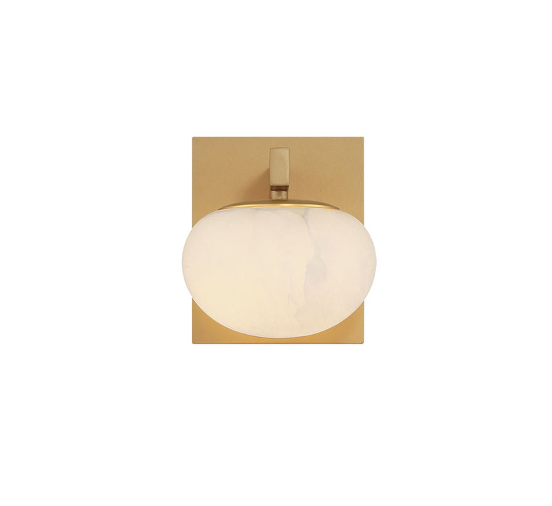 Lib & Co. 12348-030 LED Wall Mount, Painted antique brass