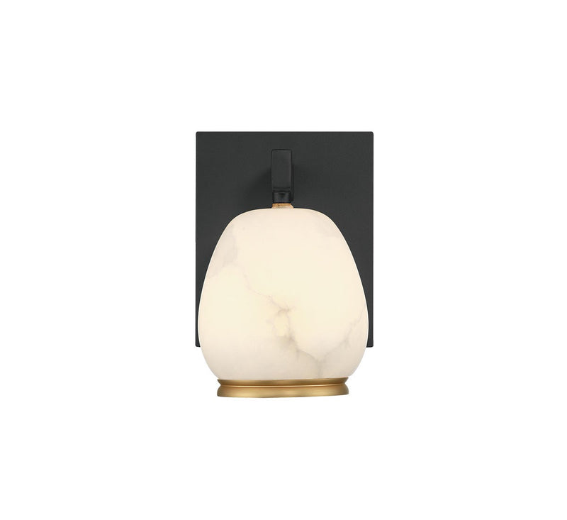 Lib & Co. 12349-02 LED Wall Mount, Black
