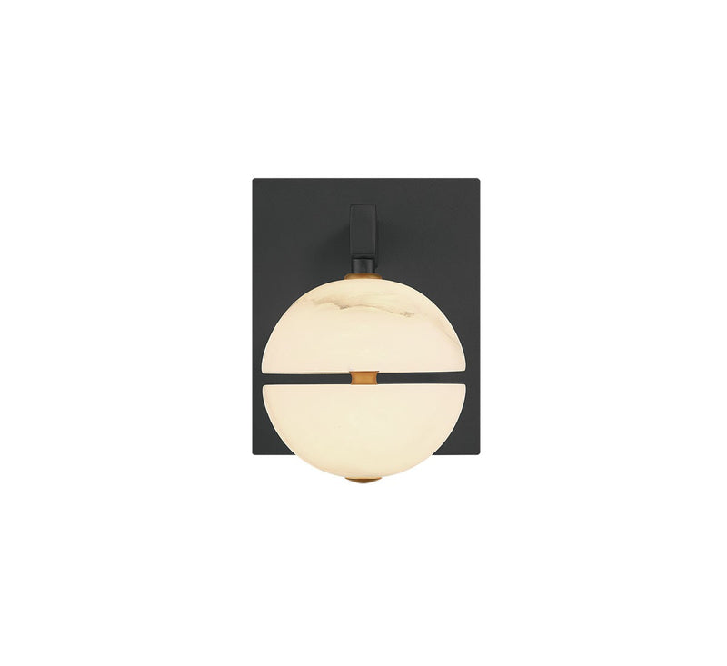 Lib & Co. 12350-02 LED Wall Mount, Black