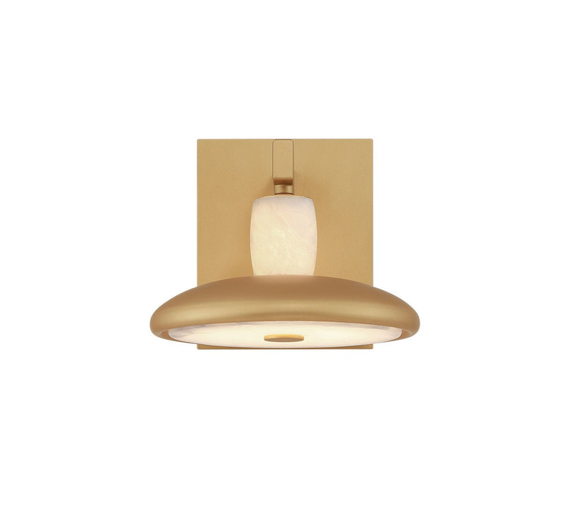 Lib & Co. 12351-030 LED Wall Mount, Painted antique brass