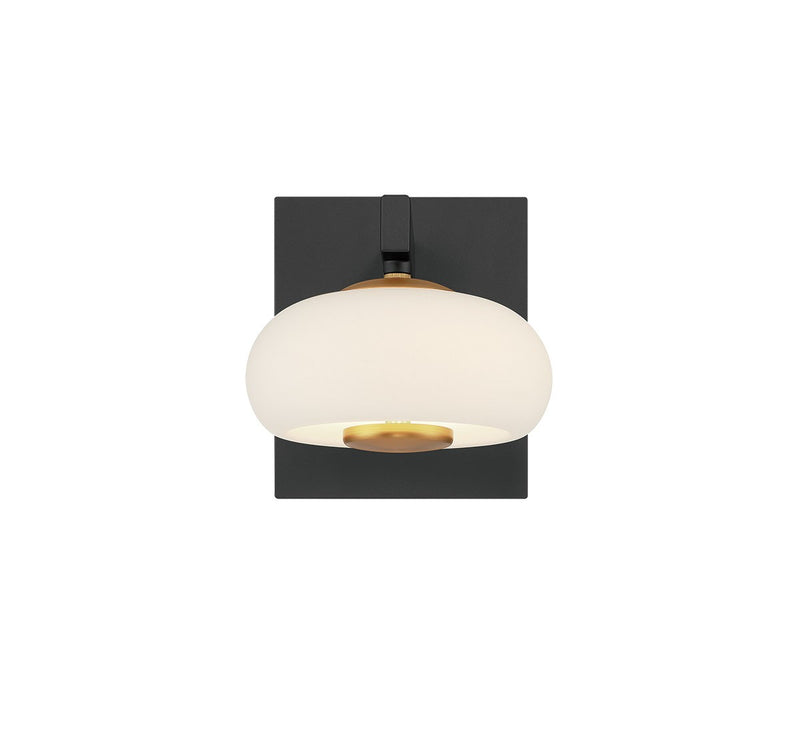 Lib & Co. 12352-02 LED Wall Mount, Black