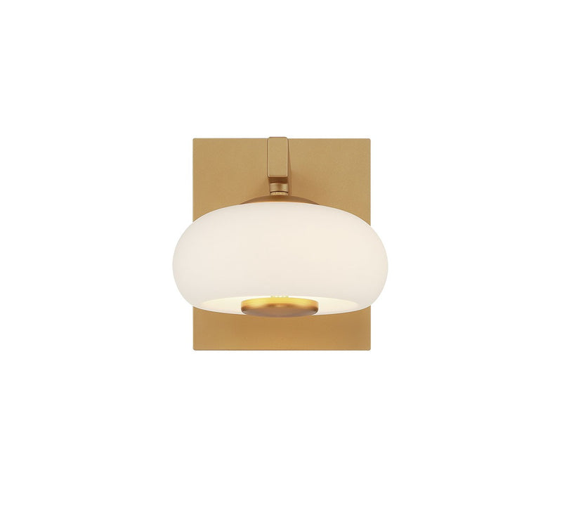 Lib & Co. 12352-030 LED Wall Mount, Painted antique brass