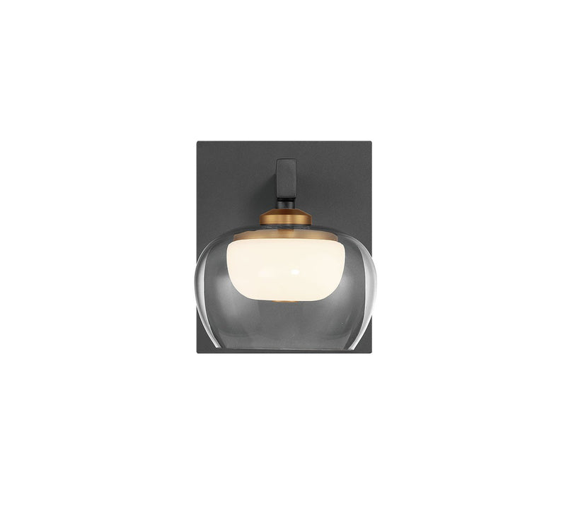 Lib & Co. 12354-02 LED Wall Mount, Black