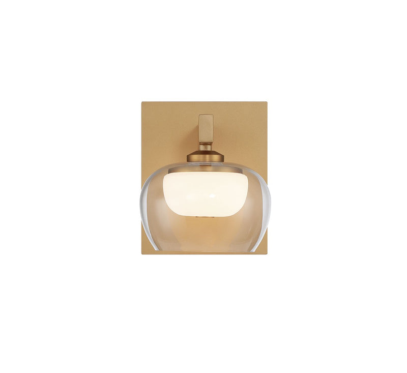 Lib & Co. 12354-030 LED Wall Mount, Painted antique brass
